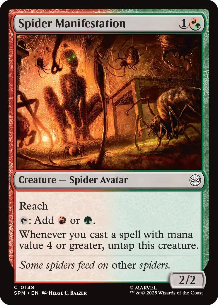 Spider Manifestation #148