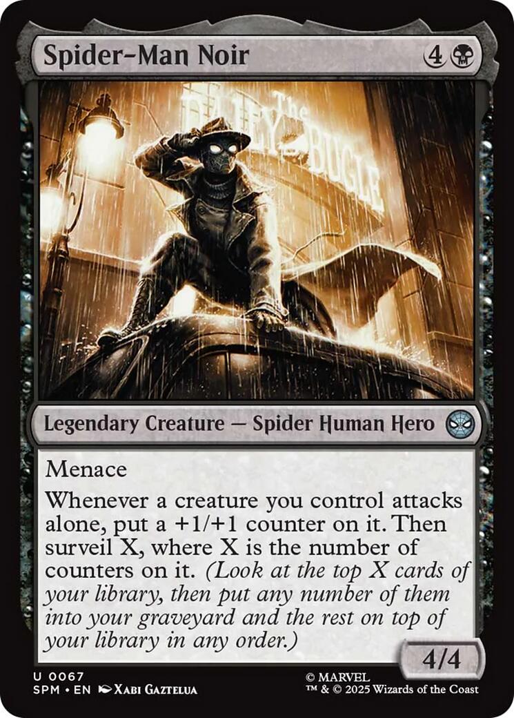 Spider-Man Noir [Foil] #67