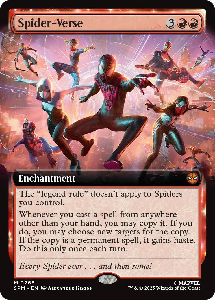 Spider-Verse [Extended Art Foil] #263