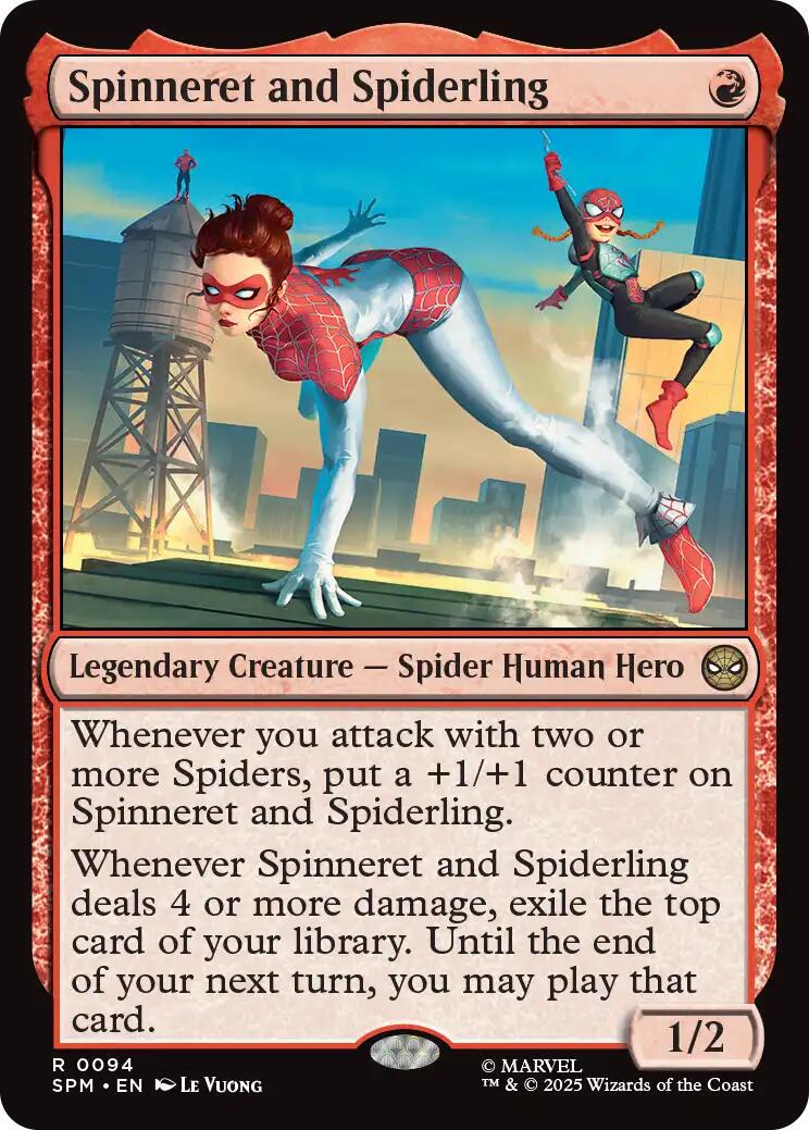 Spinneret and Spiderling #94