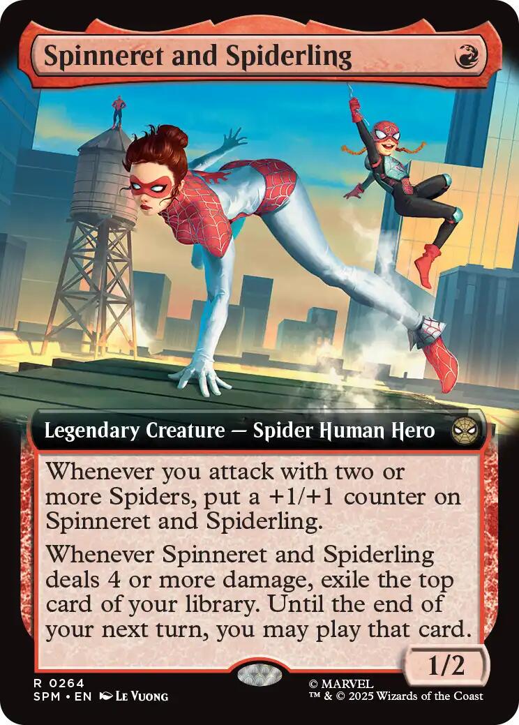 Spinneret and Spiderling [Extended Art] #264