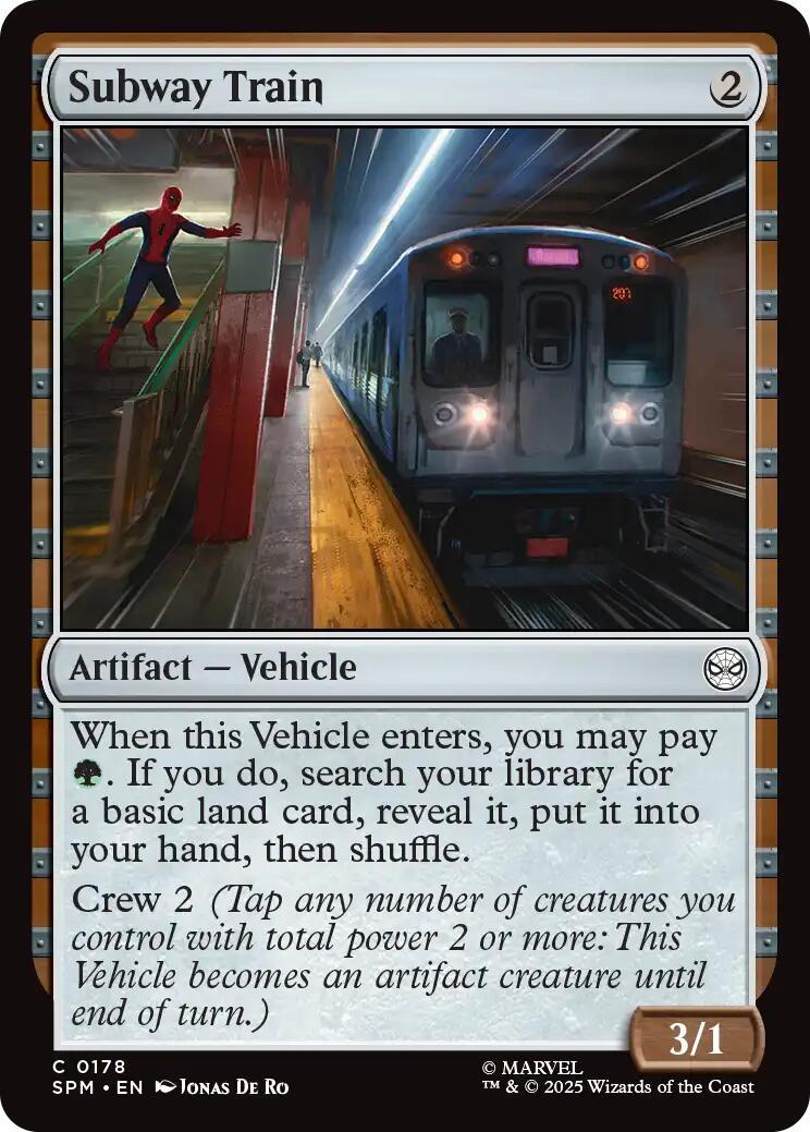 Subway Train [Foil] #178
