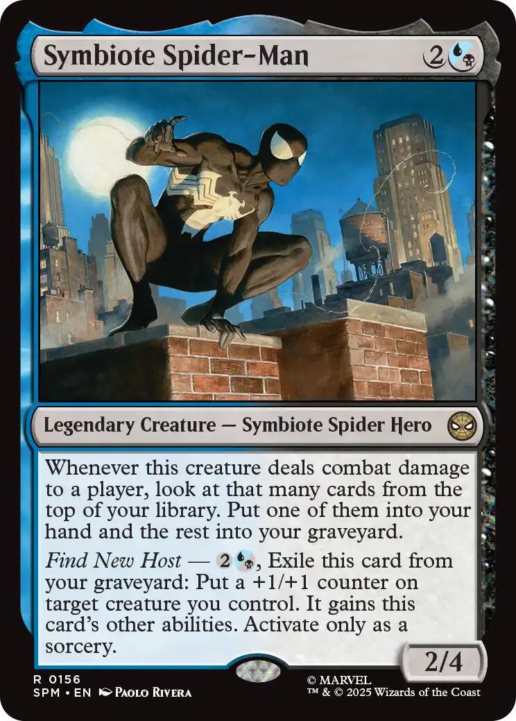 Symbiote Spider-Man [Foil] #156