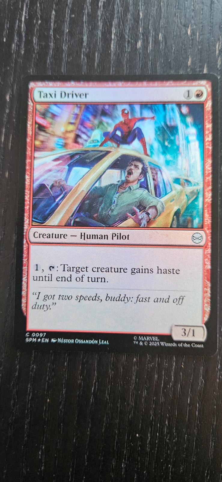 Taxi Driver [Foil] #97