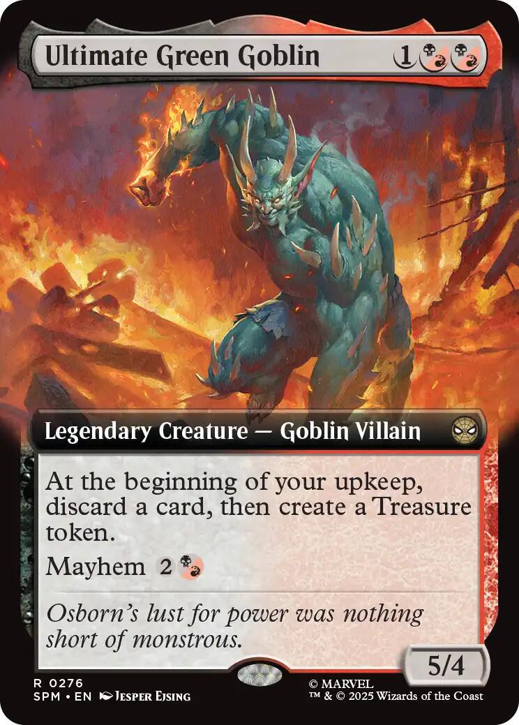 Ultimate Green Goblin [Extended Art Foil] #276