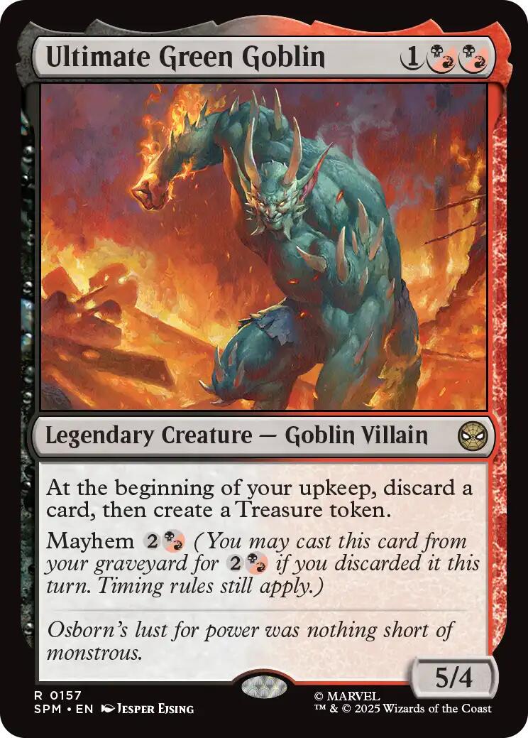 Ultimate Green Goblin [Foil] #157