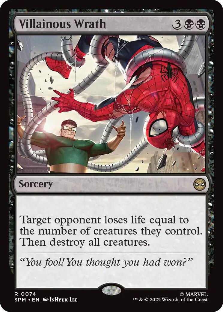 Villainous Wrath [Foil] #74