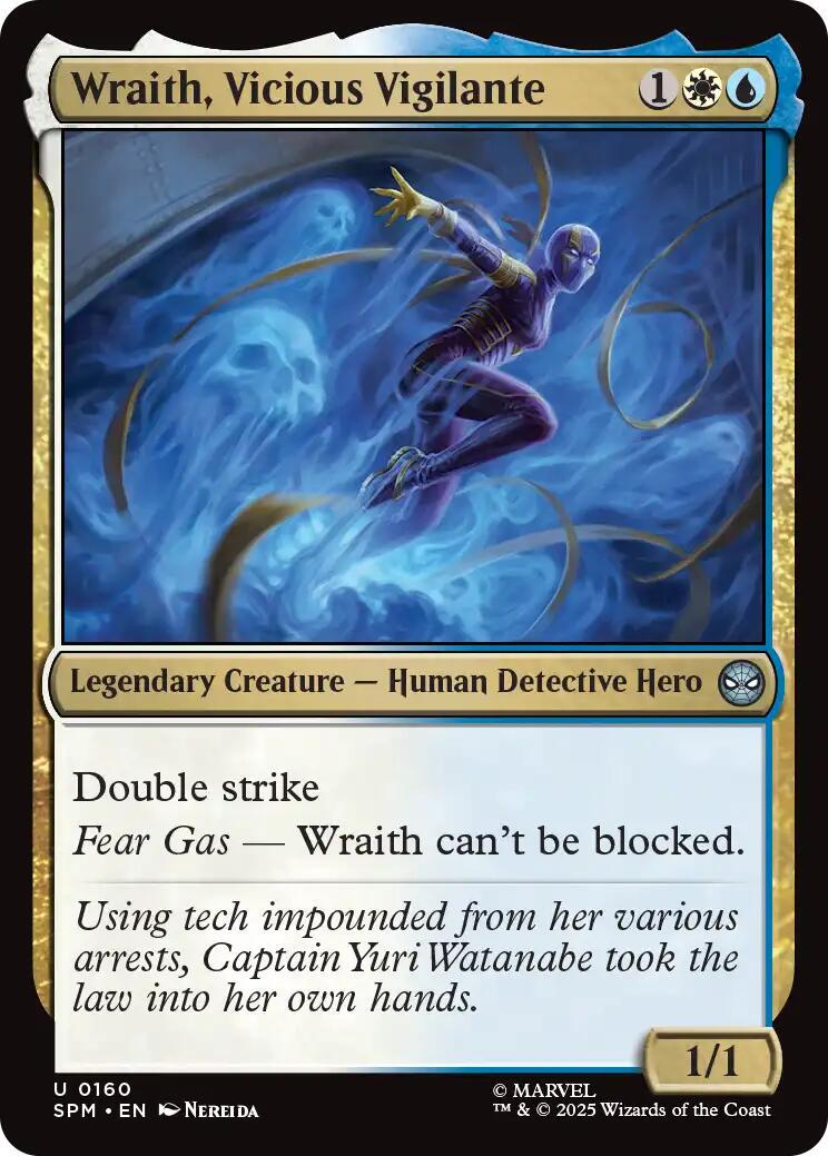 Wraith, Vicious Vigilante [Foil] #160