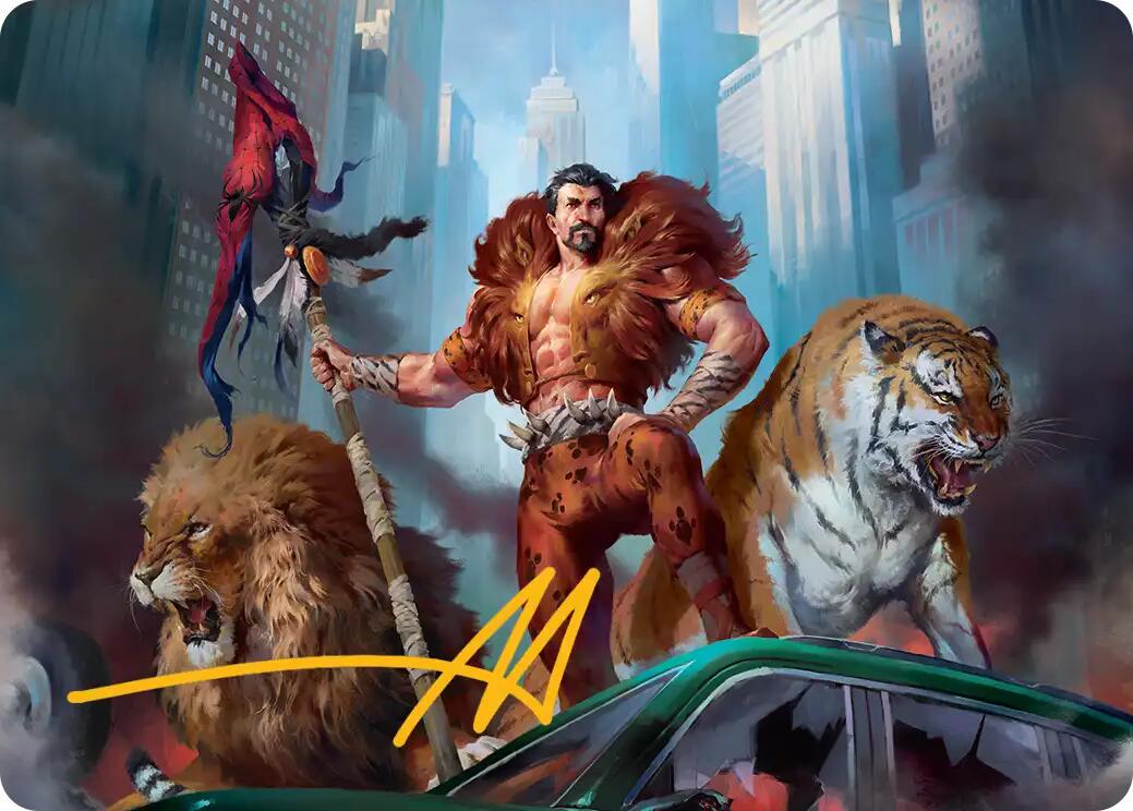 Kraven, Proud Predator [Gold Signature] #28