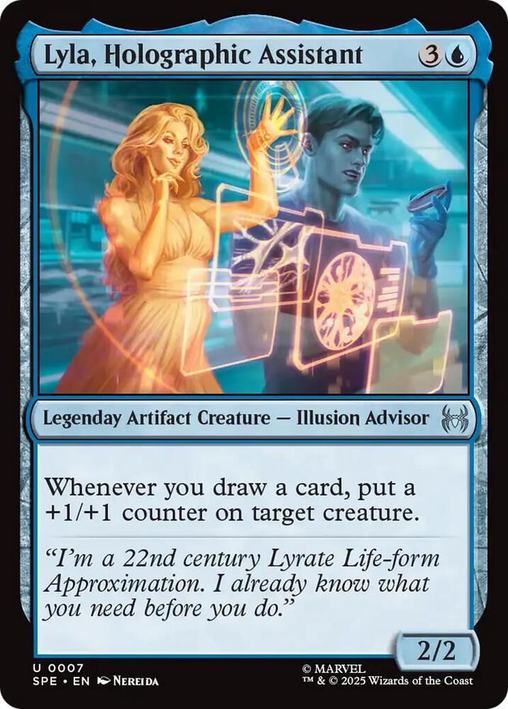 Lyla, Holographic Assistant #7