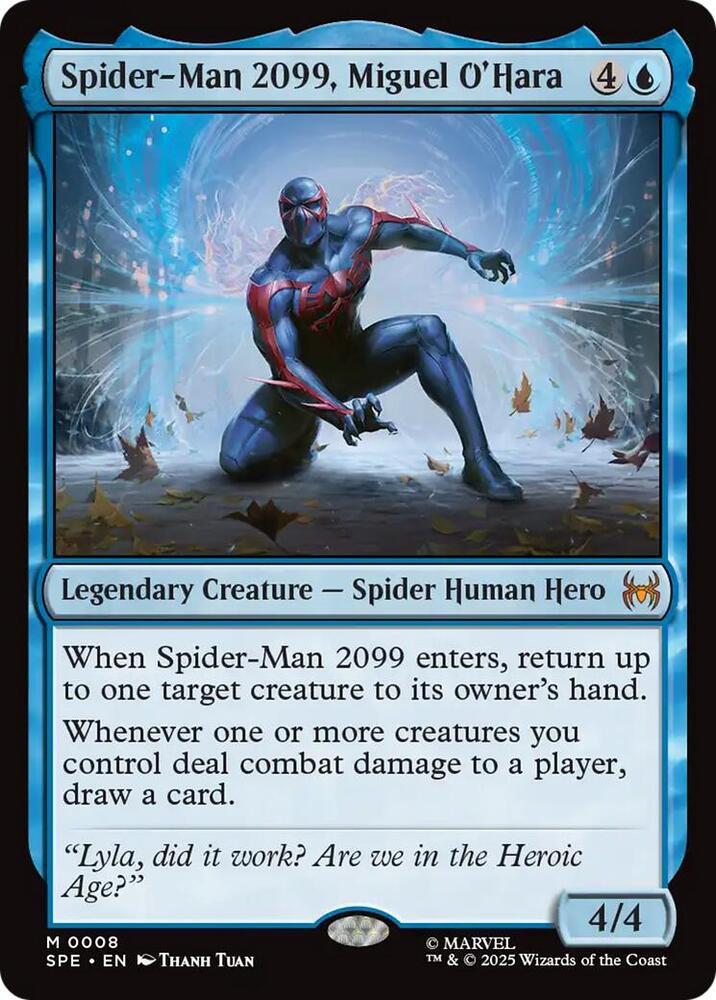 Spider-Man 2099, Miguel O'Hara [Foil] #8