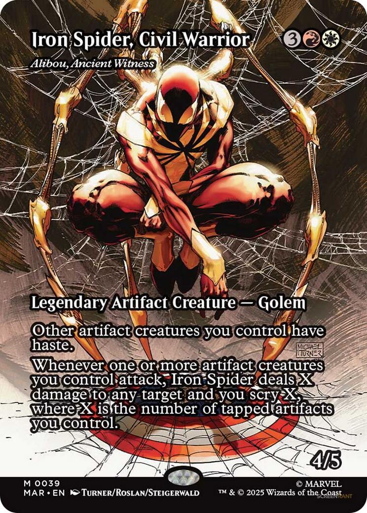 Iron Spider, Civil Warrior - Alibou, Ancient Witness #39