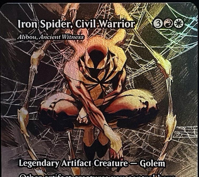 Iron Spider, Civil Warrior - Alibou, Ancient Witness [Foil] #39
