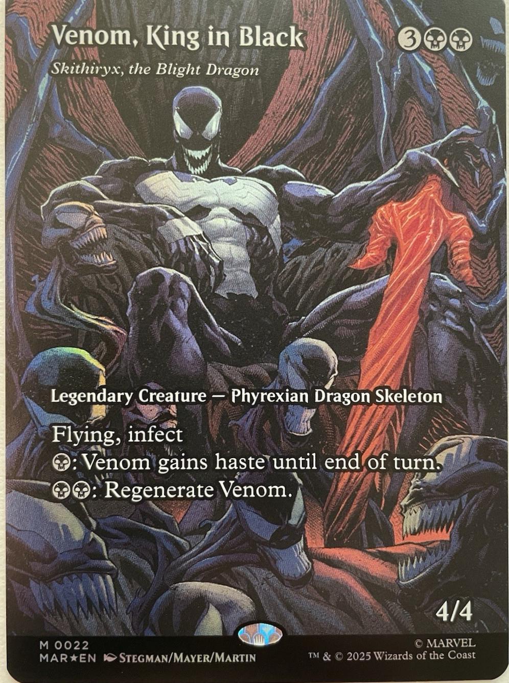 Venom, King in Black - Skithiryx, the Blight Dragon [Foil] #22