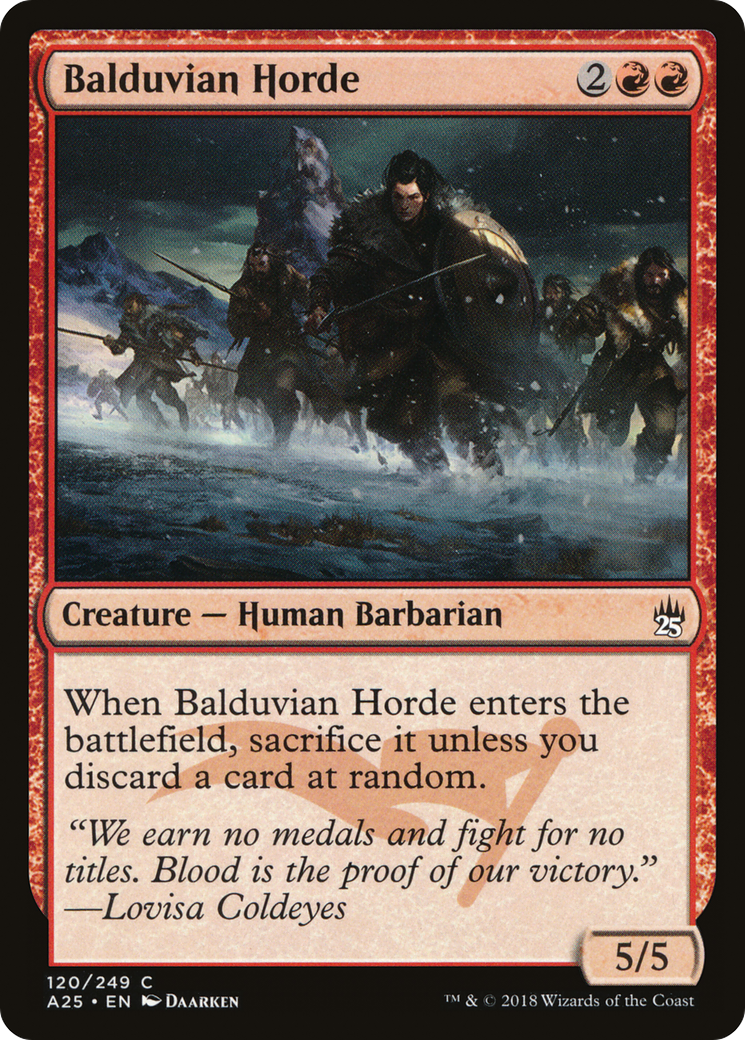 Balduvian Horde [Foil]