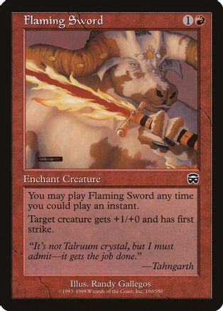 Flaming Sword [Foil]