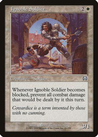 Ignoble Soldier [Foil]