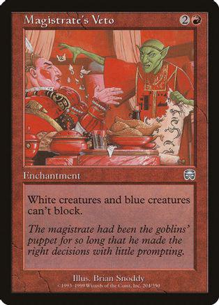 Magistrate's Veto [Foil]