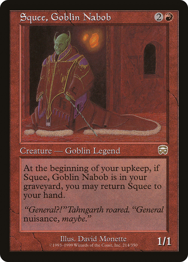 Squee, Goblin Nabob #214