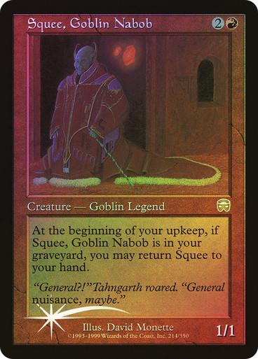 Squee, Goblin Nabob [Foil] #214