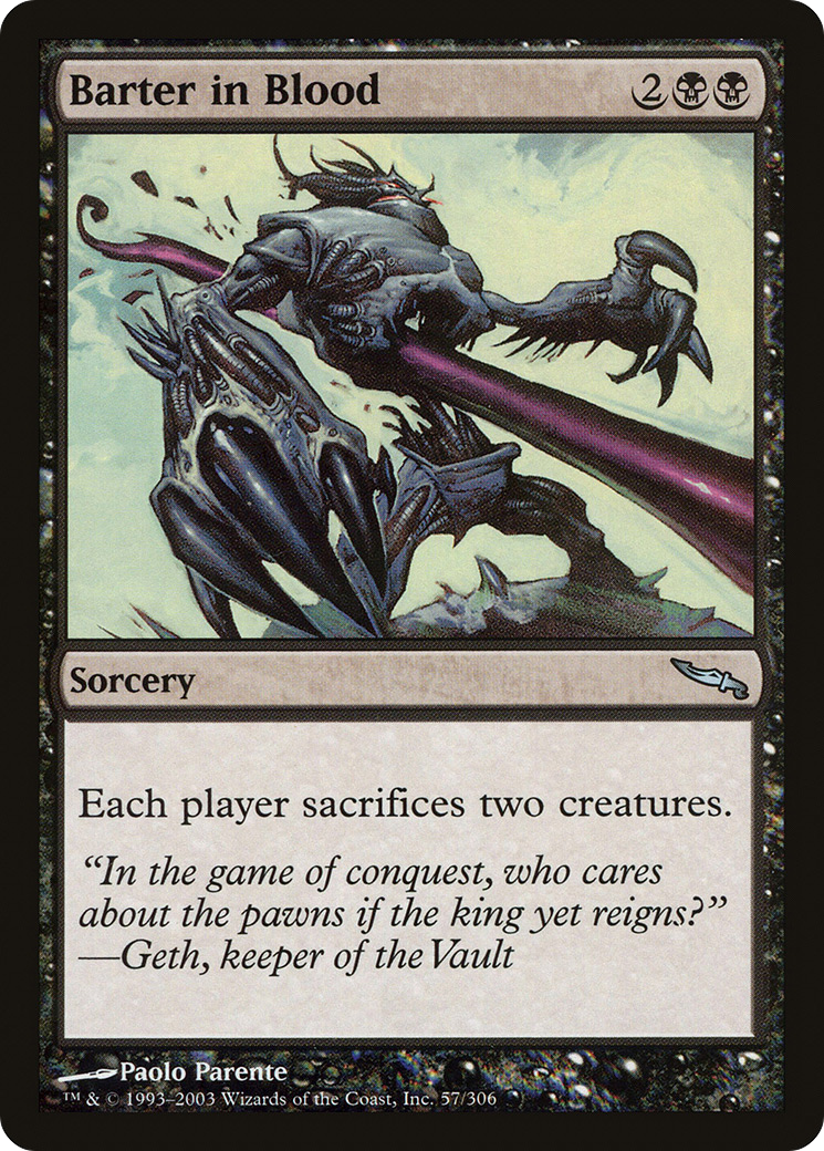 Barter in Blood [Foil]