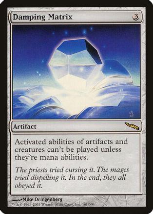Damping Matrix [Foil] #161