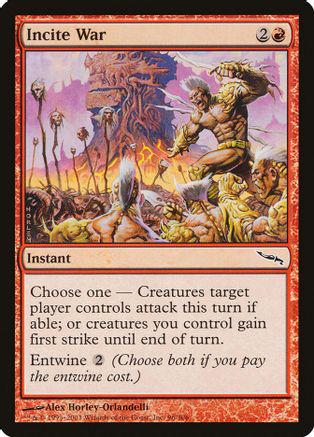 Incite War [Foil]