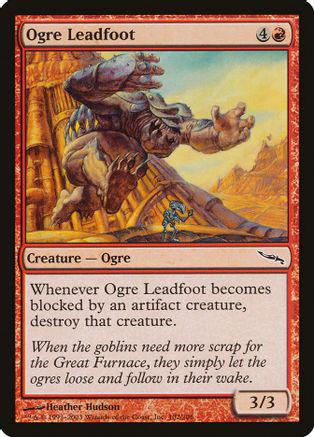 Ogre Leadfoot [Foil]