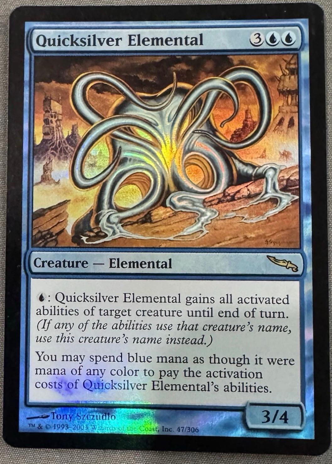 Quicksilver Elemental [Foil] #47