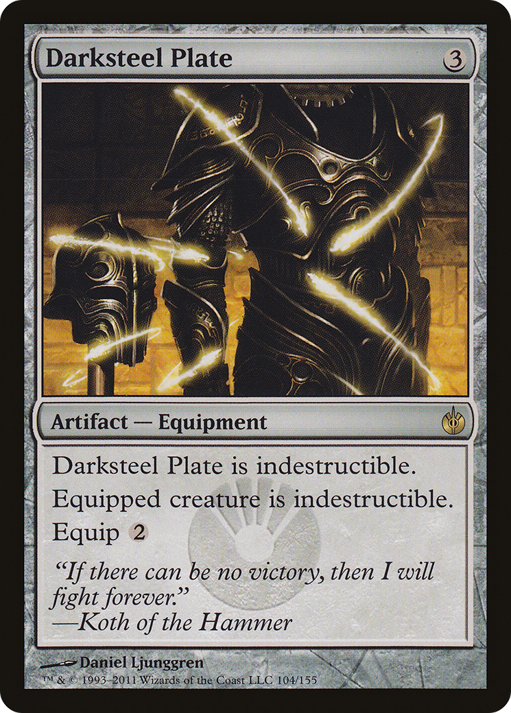 Darksteel Plate [Foil]