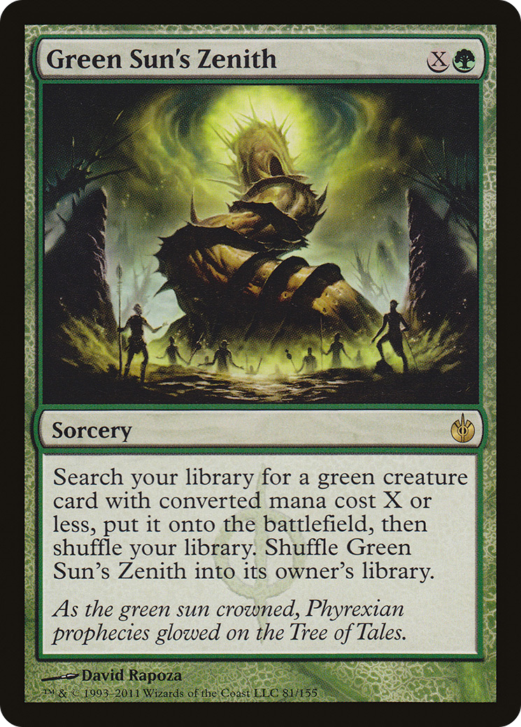 Green Sun's Zenith #81