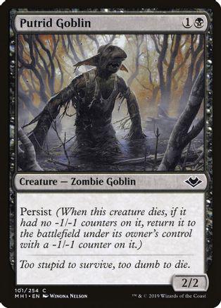 Putrid Goblin [Foil] #101
