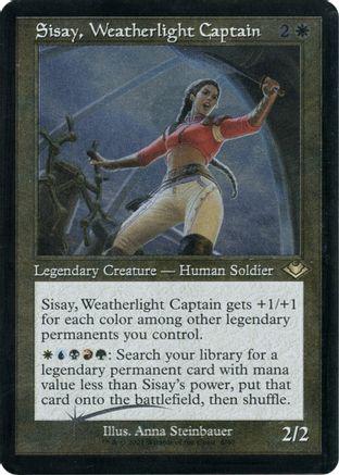 Sisay, Weatherlight Captain [Foil Etched] #6