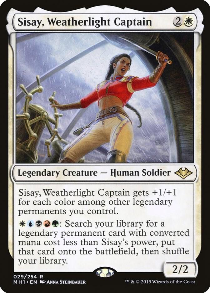 Sisay, Weatherlight Captain [Foil] #29
