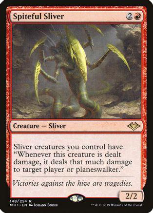 Spiteful Sliver [Foil]