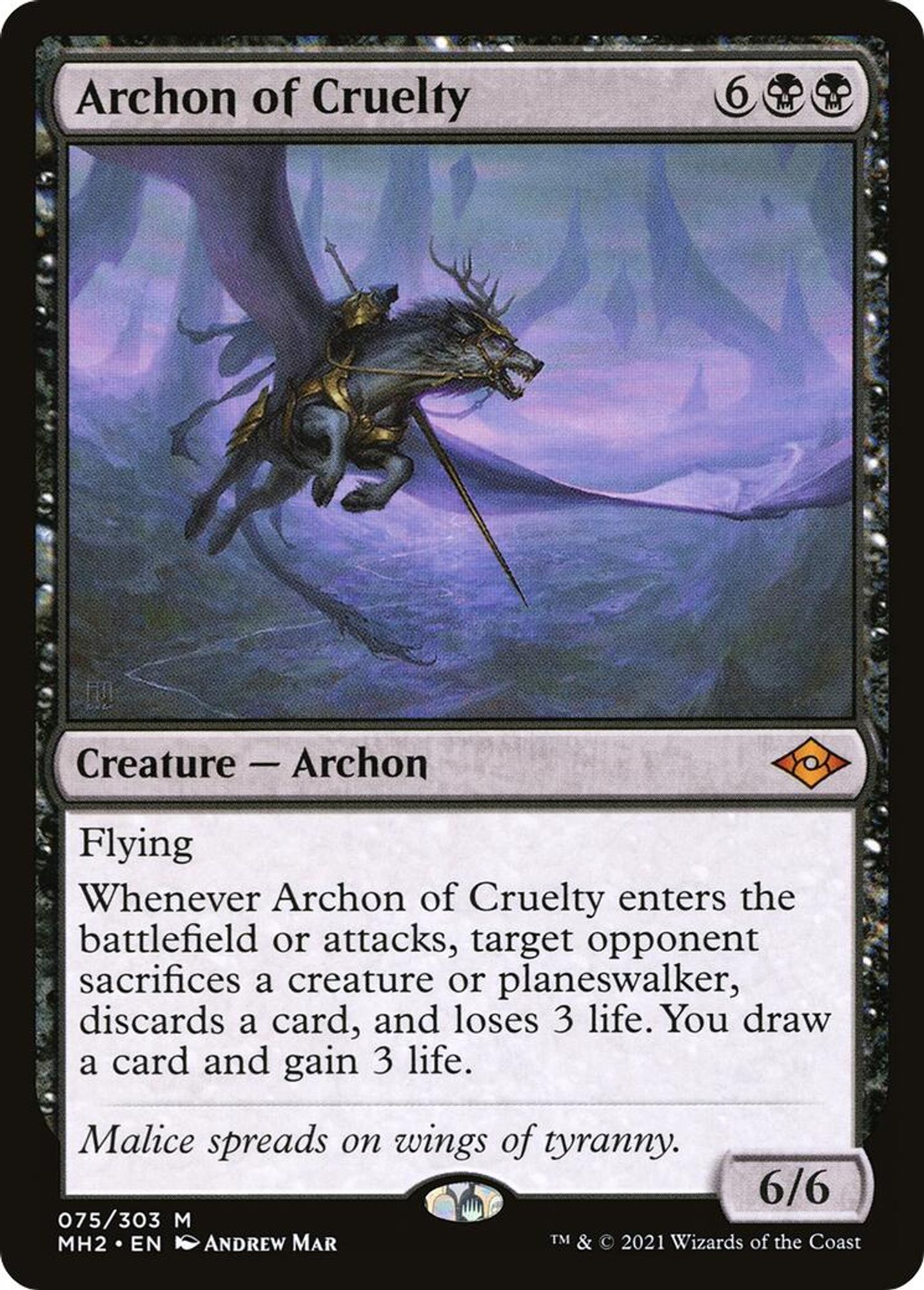 Archon Of Cruelty [Foil] #75