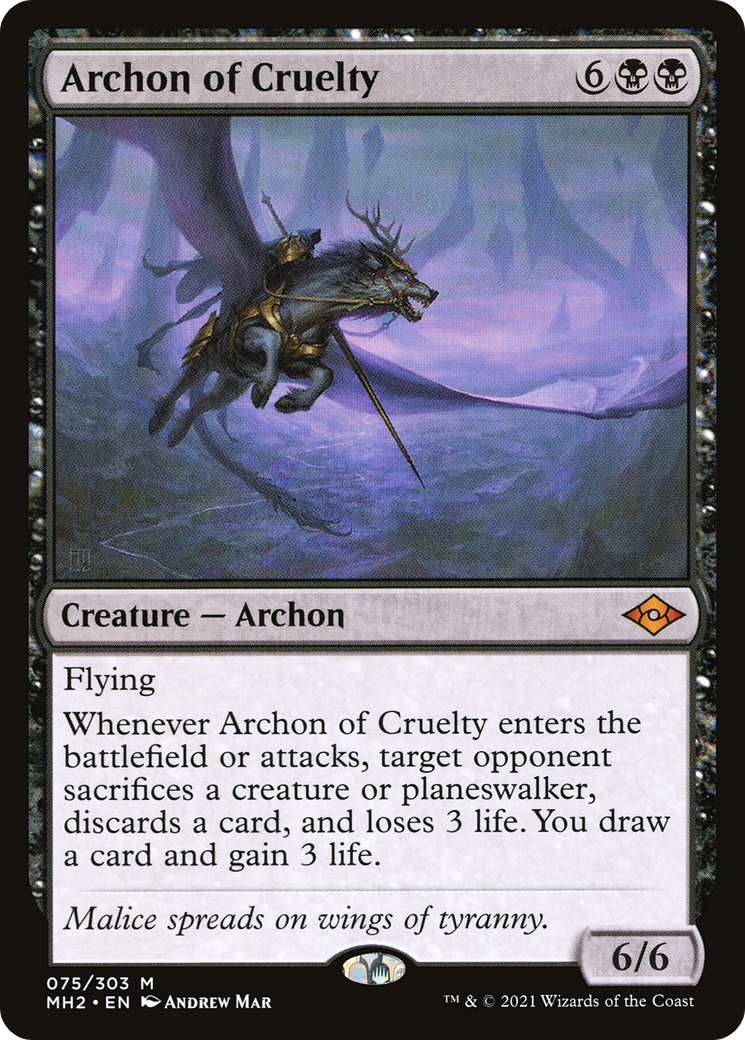 Archon of Cruelty [Showcase]