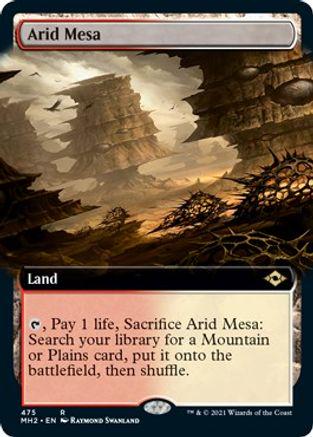 Arid Mesa [Extended Art Foil] #475