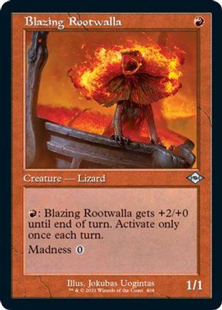 Blazing Rootwalla #115