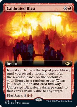 Calibrated Blast [Extended Art]