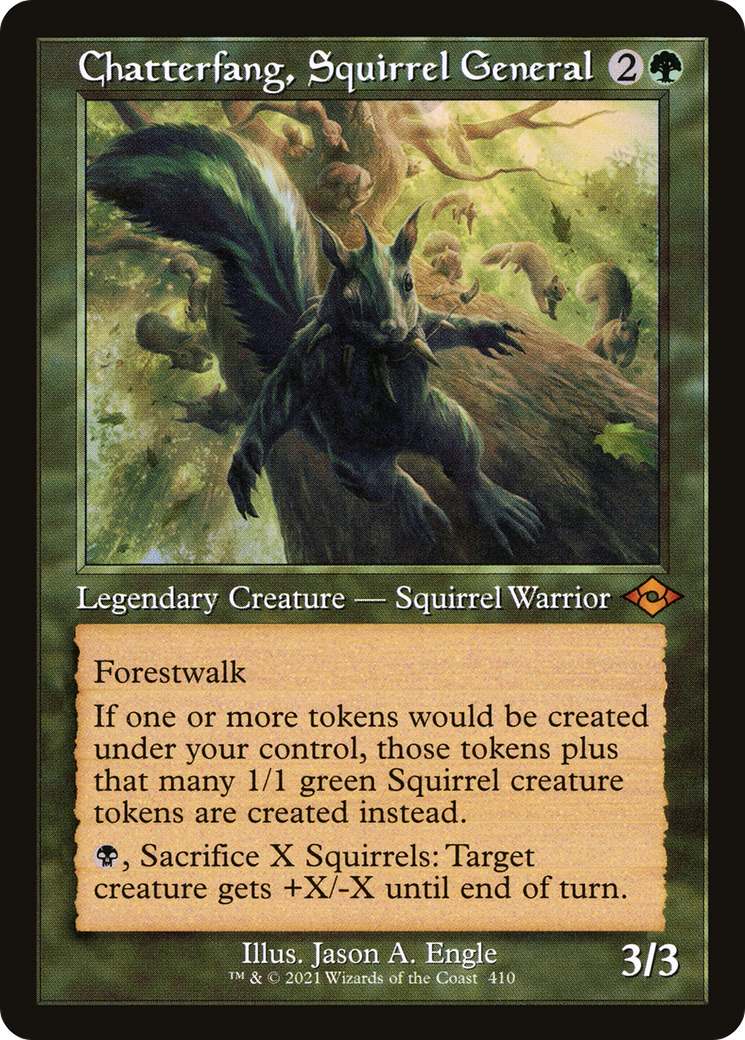Chatterfang, Squirrel General [Retro] #410