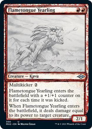 Flametongue Yearling [Showcase]