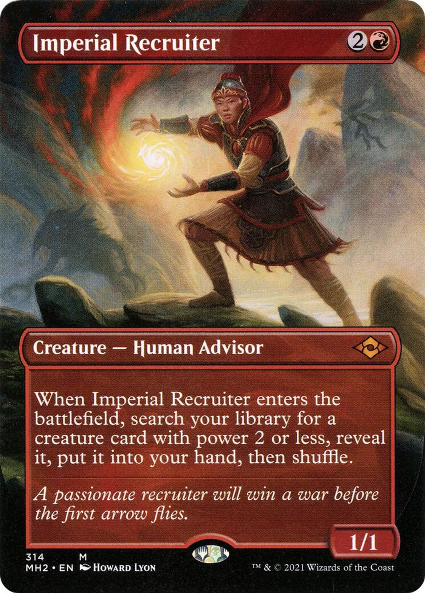 Imperial Recruiter [Extended Art Foil] #314