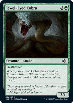 Jewel-Eyed Cobra #168