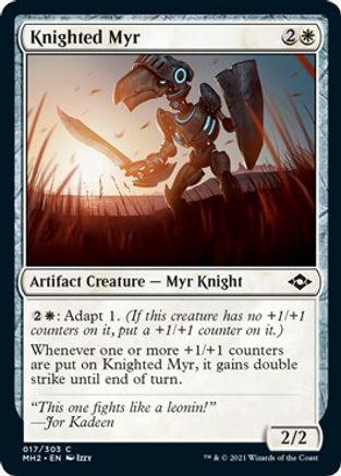 Knighted Myr #17