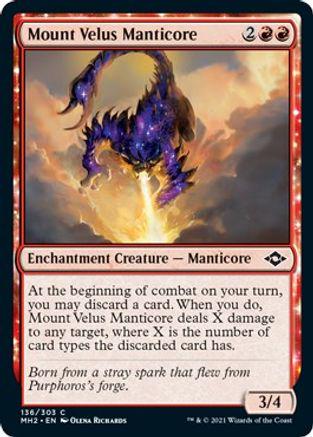 Mount Velus Manticore #136