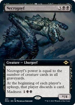 Necrogoyf [Extended Art]