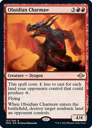 Obsidian Charmaw #137