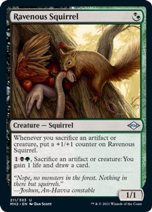 Ravenous Squirrel #211