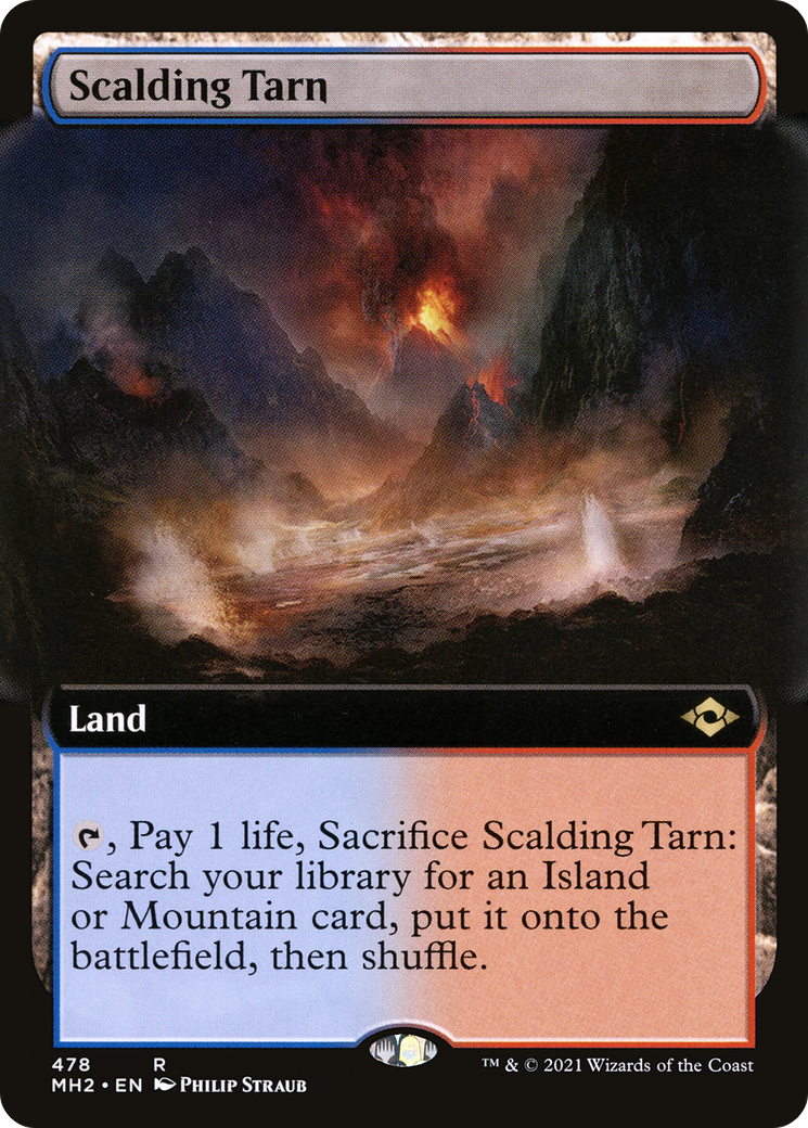 Scalding Tarn [Extended Art] #478